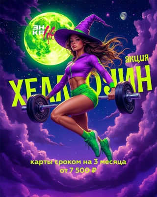 Акция в честь Хеллоуин